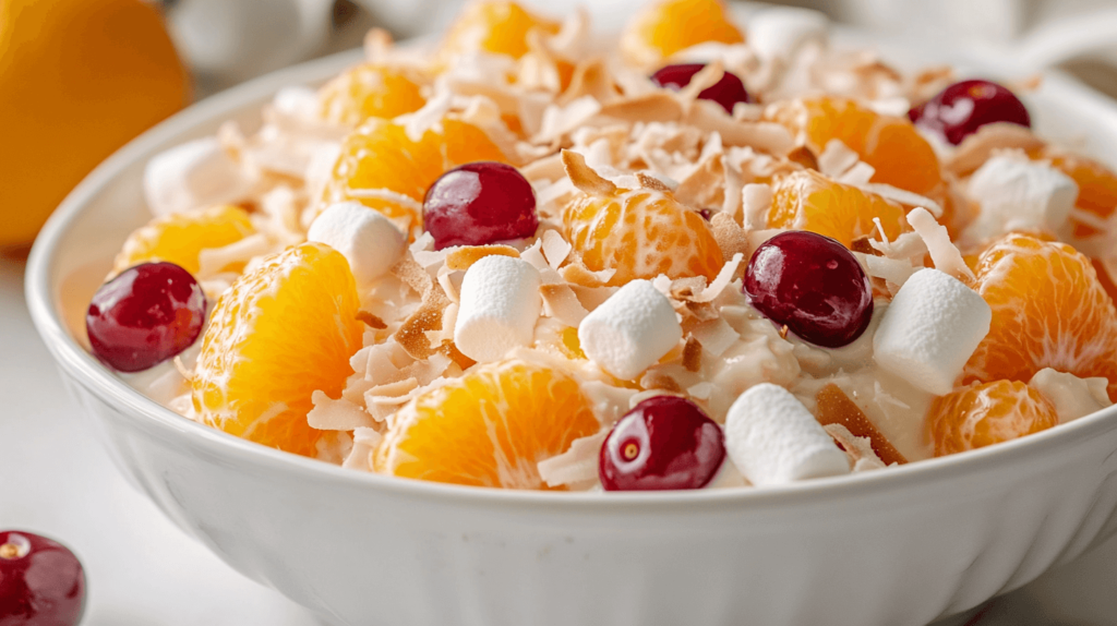 Cranberry Ambrosia Salad