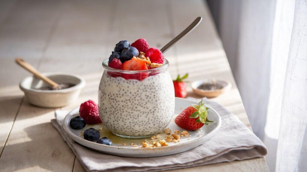 Healthy Greek Yogurt Chia Pudding Recipe a