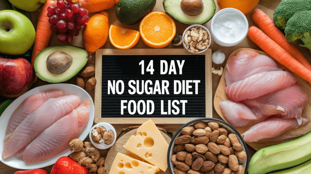 4- 14 day no sugar diet food list pdf free