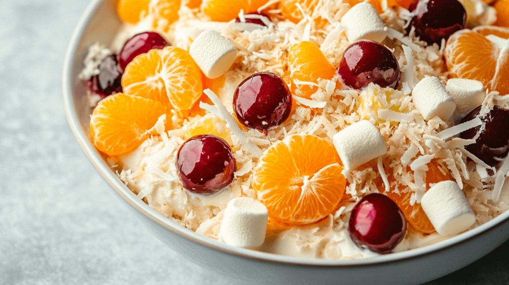 ambrosia salad vegan