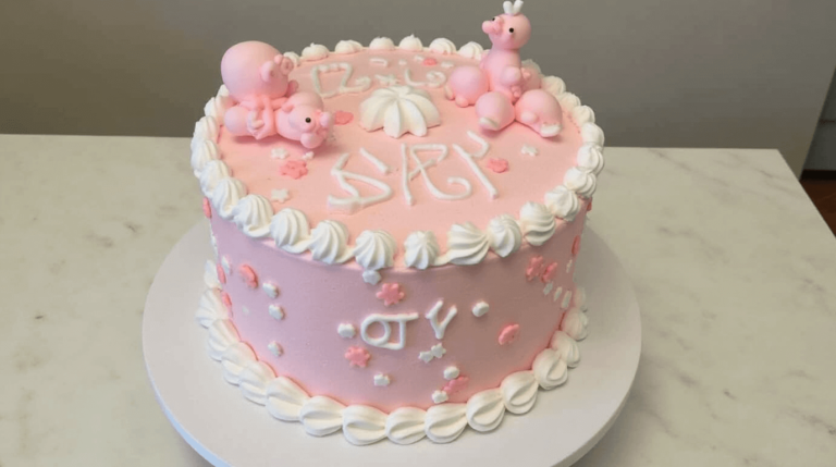 baby shower cake