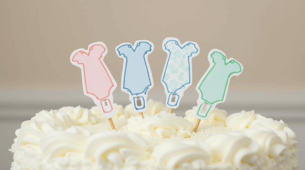 baby shower cake toppers