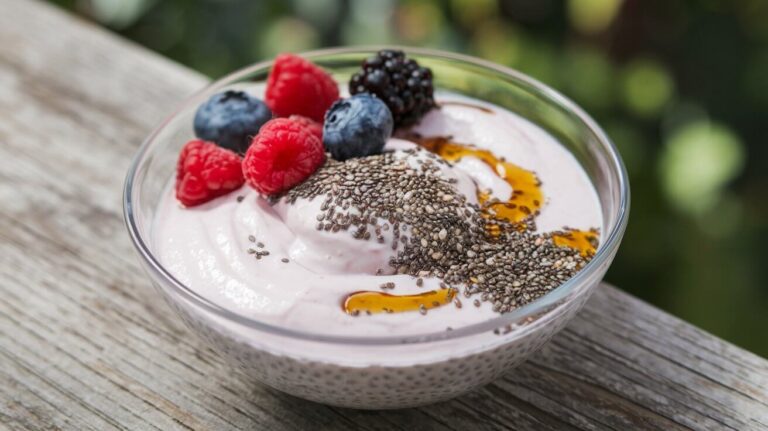 greek yogurt and chia