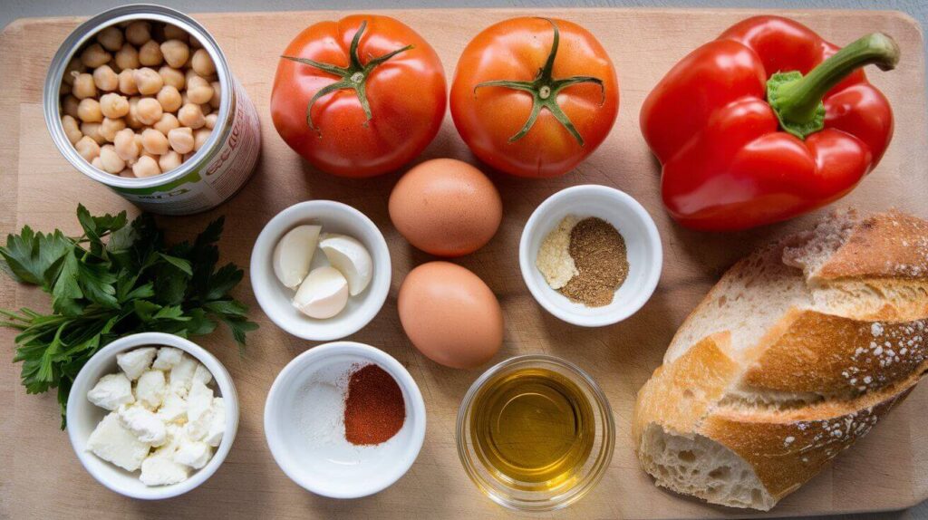 chickpea shakshuka ingrediant